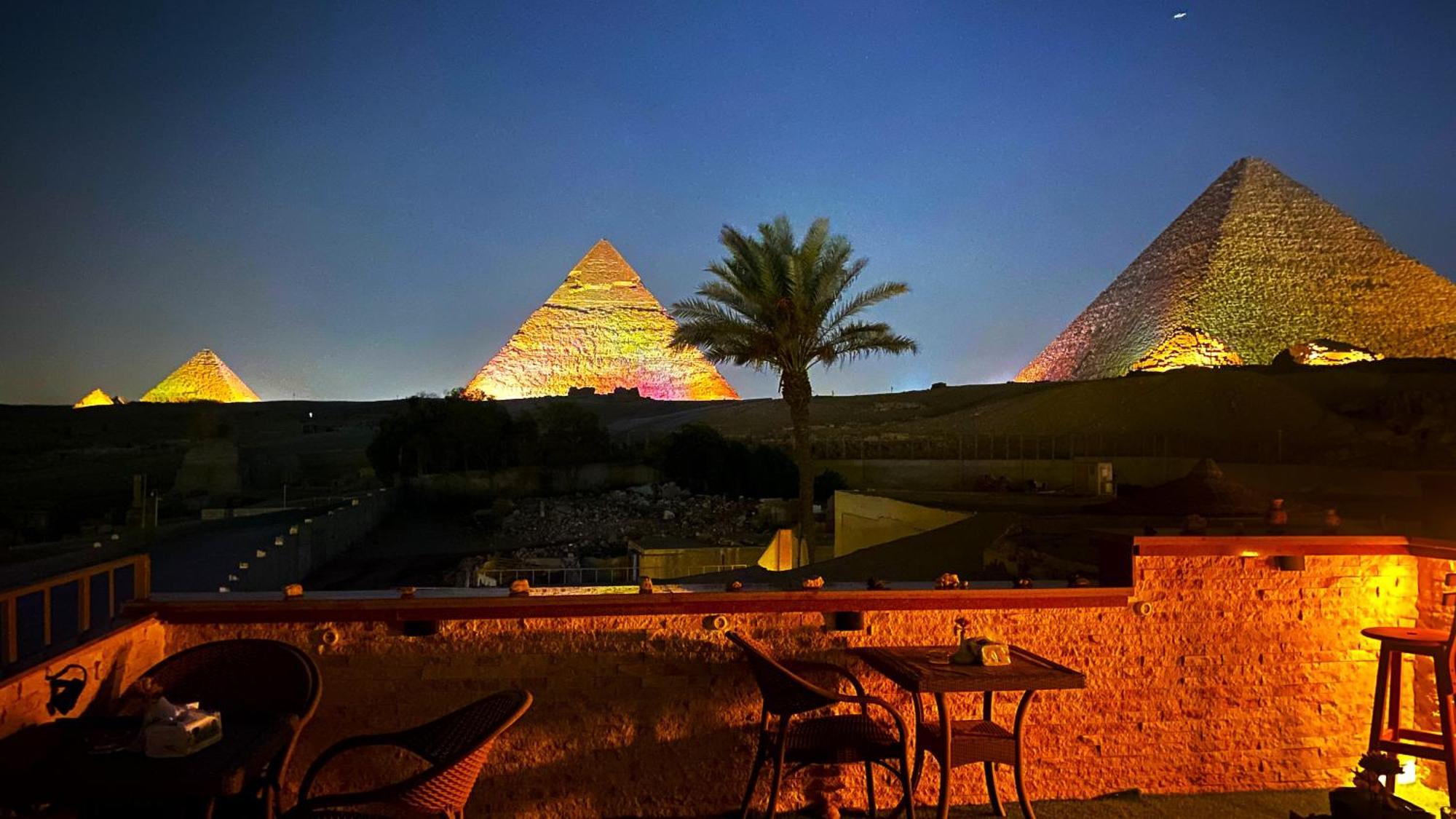 Seven Pyramids Panoramic View Inn Kafrat al Jabal Ngoại thất bức ảnh